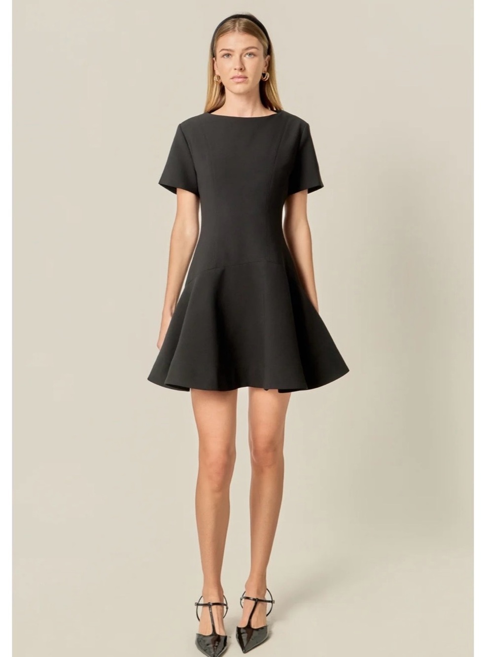 kate spade English factory flare mini dress